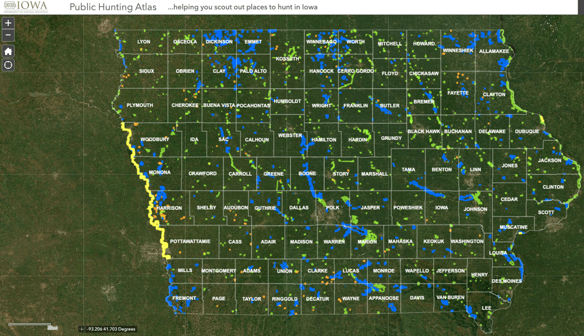 Iowa Public Hunting Atlas